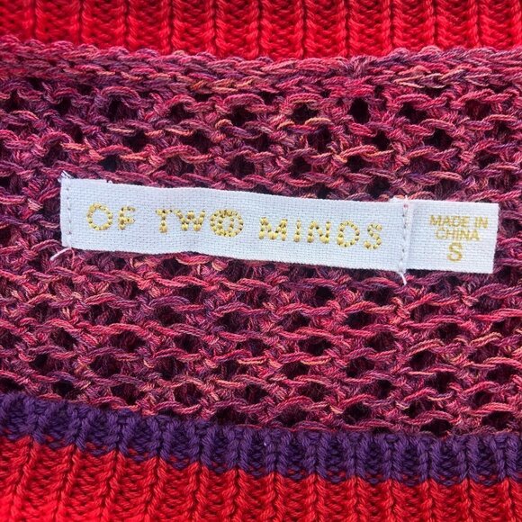 Of Two Minds Open Knit Sweater - Picture 6 of 7